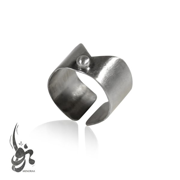 انگشتر نقره دست ساز زنانه مدل شیما